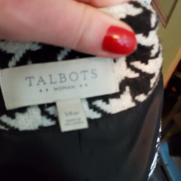 Houndsooth Zip Front Jacket - Picture 2 of 2